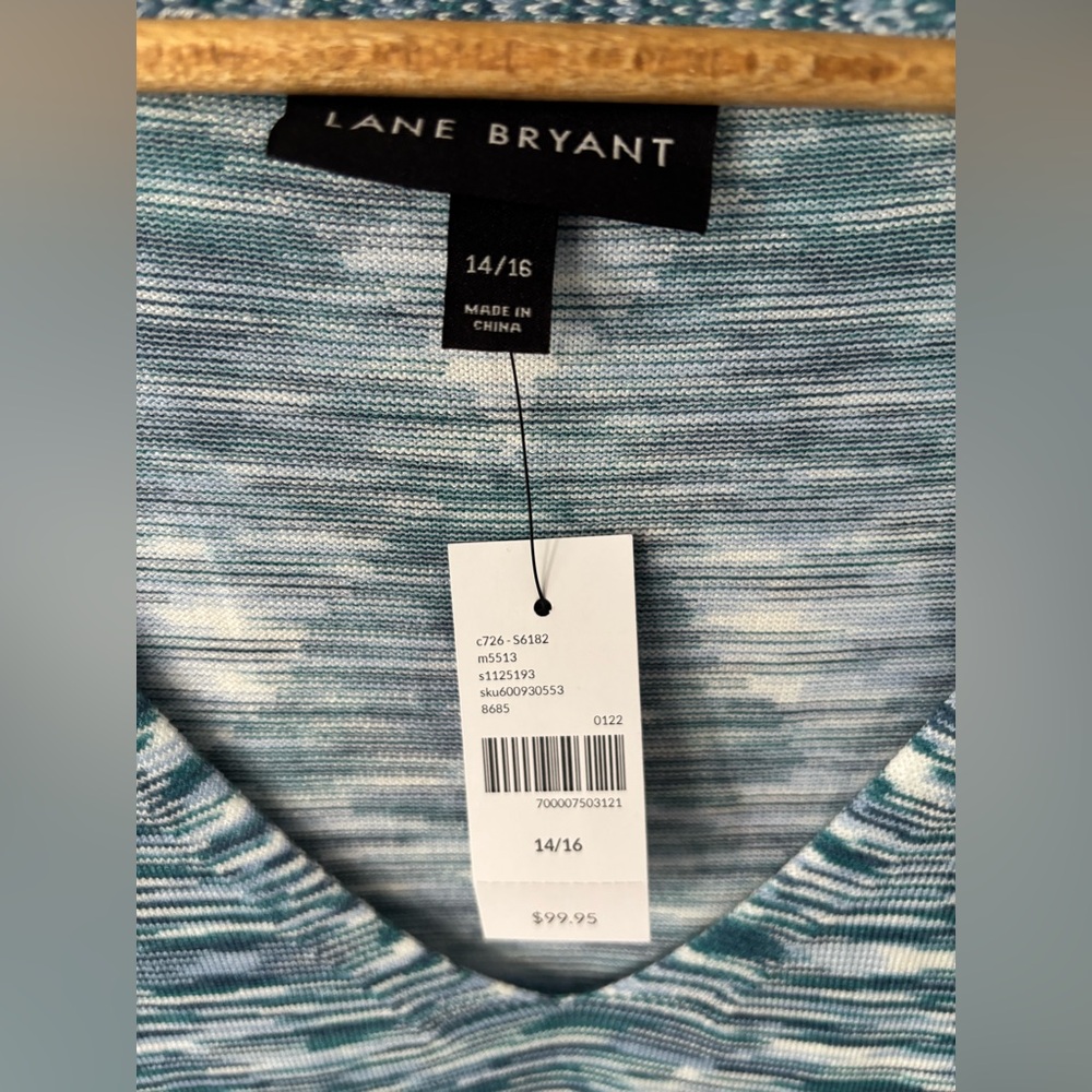 NWT Lane Bryant Sleeveless Stretch Knit Dress - Picture 8 of 8